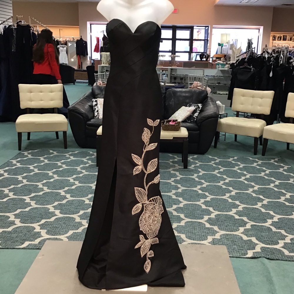 Blush prom evening gown size 8